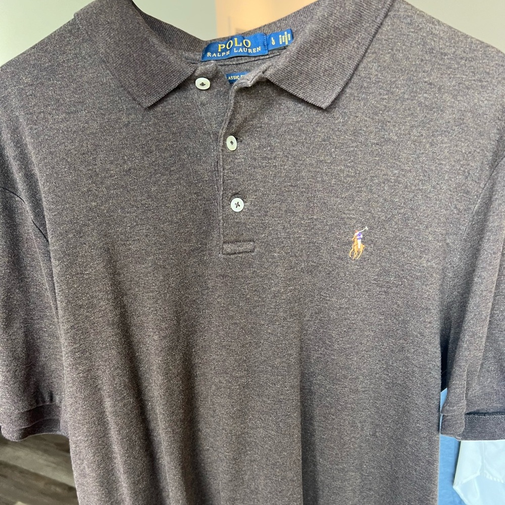 Men’s brown Ralph Lauren Polo